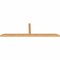 Ekena Millwork Portland Smooth Timber Gable Bracket, Western Red Cedar, 96"W x 28"H x 3 1/2"D x 3 1/2"F, 7/12 Pitch GBW096X28X0404POR00SWR - alternate 3